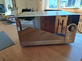 Mikrowelle Akai AK-MN 2300LS Edelstahl gebrauchter Zustand