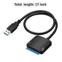 Konverter USB 3.0 SATA III Adapter Festplatte Kabel SDD HDD