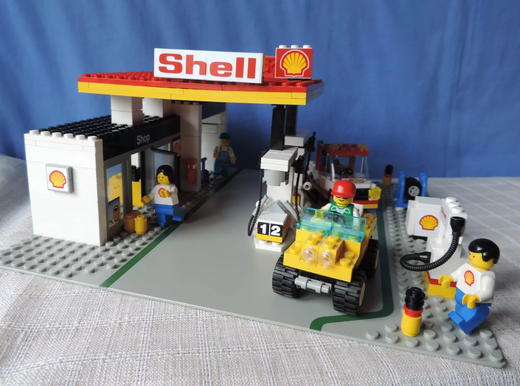 Lego Giocattoli: Shell Tankstelle, Set 6378 + Trail Ranger, Set 6514 – Usato da Burgdorf venduto da ursla50 5