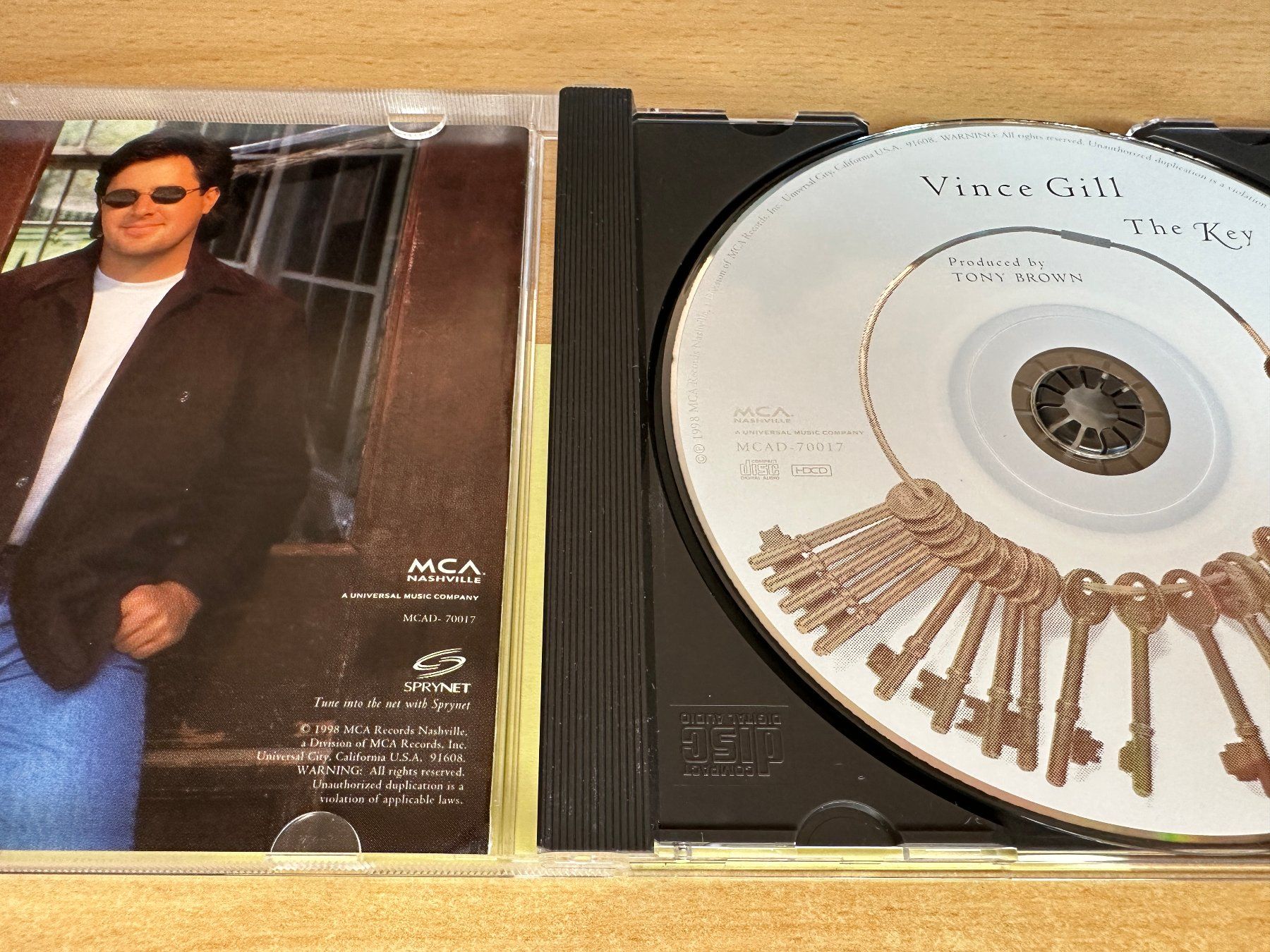 CD: Vince Gill – The Key – Usato da Rikon im Tösstal venduto da Alpenmutz 2