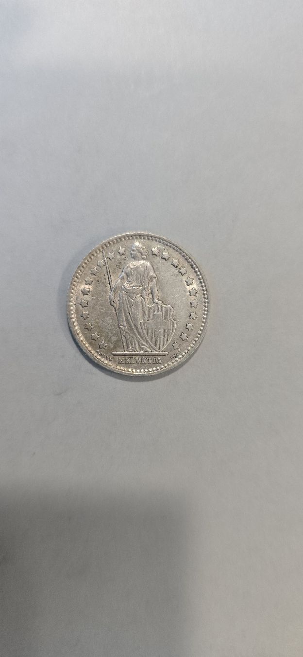 Alle Münzen: piece 1CHF 1955 – Gebraucht aus Fribourg von yan_z5fr 1