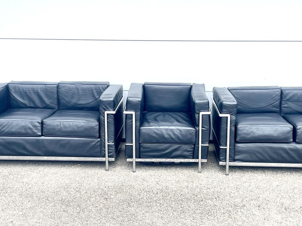 Sofas: Kombination Le Corbusier LC2 - Replika! – D'occasion à Berg TG par jaccobi