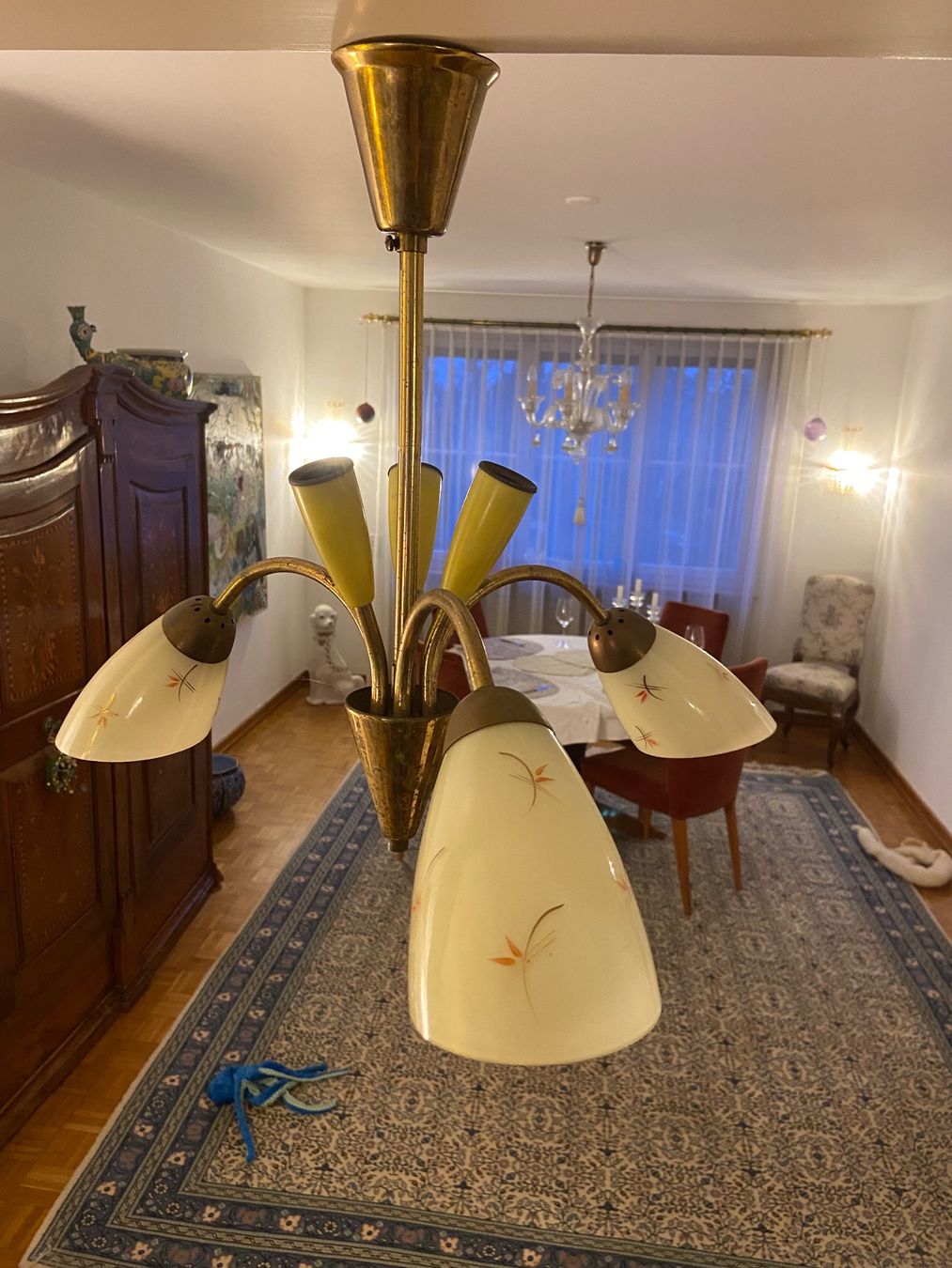 Lampadari & plafoniere: Fünfzigerjahre Deckenleuchte – Usato da Oberwil BL venduto da hr237