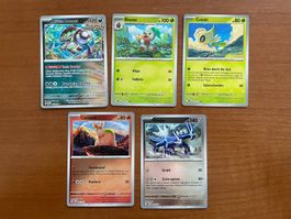 Pokemon Reverse Karten Set (Versand gratis)