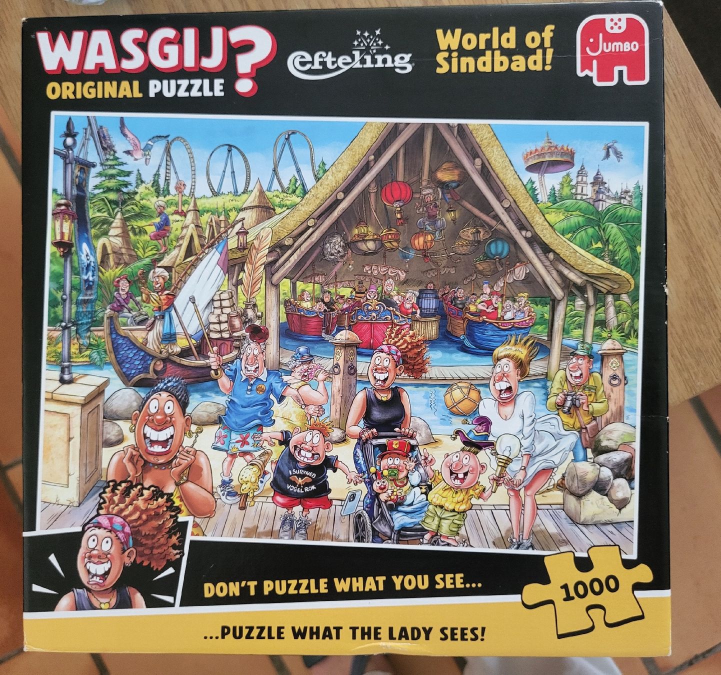Wasgij Puzzle: Puzzle WASGIJ 1000 Teile  – Usato da Therwil venduto da Nika123