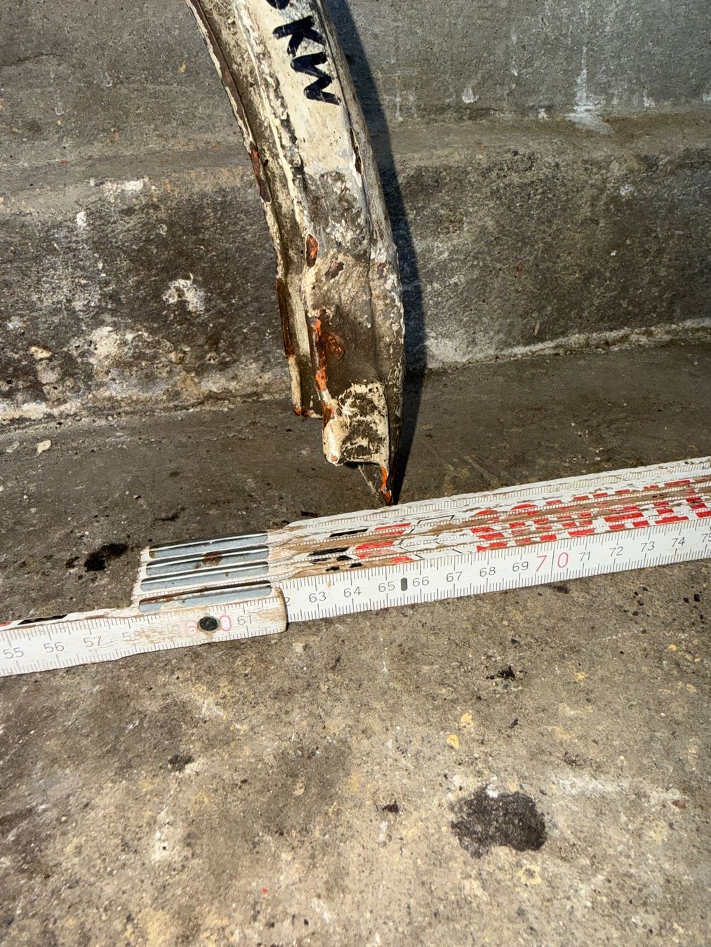 Sachs Parti ricambio per ciclomotori: Sachs 19 Zoll Hinterrad Schutzblech – Difettoso da Fahrni b. Thun venduto da berger_tuning34 1