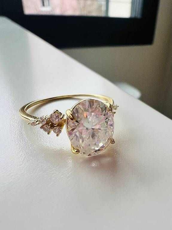 Ringe: Elegant 3-Carat Moissanite Ring. – Gebraucht aus Thalwil von han_2b8c 3