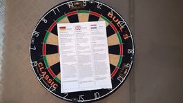 Dartscheibe für Stahlpfeile
