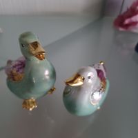 2 herzige kleine handgemalte   Enten