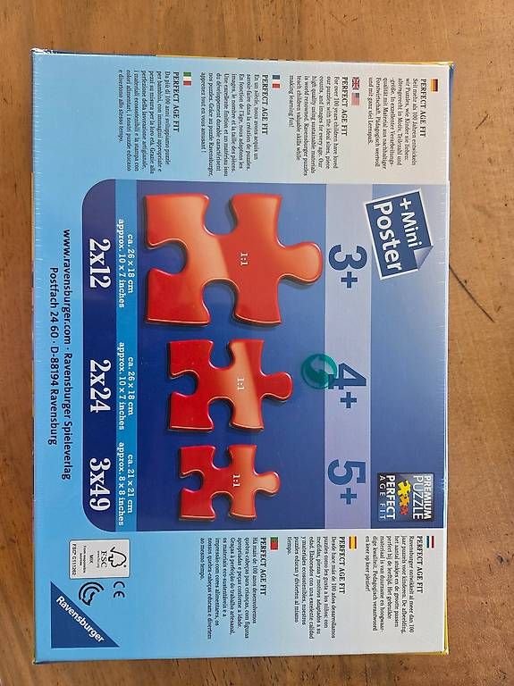 Puzzle: Ravensburger Puzzle 2x12 Neu  – Usato da Rotkreuz venduto da MASI17 1