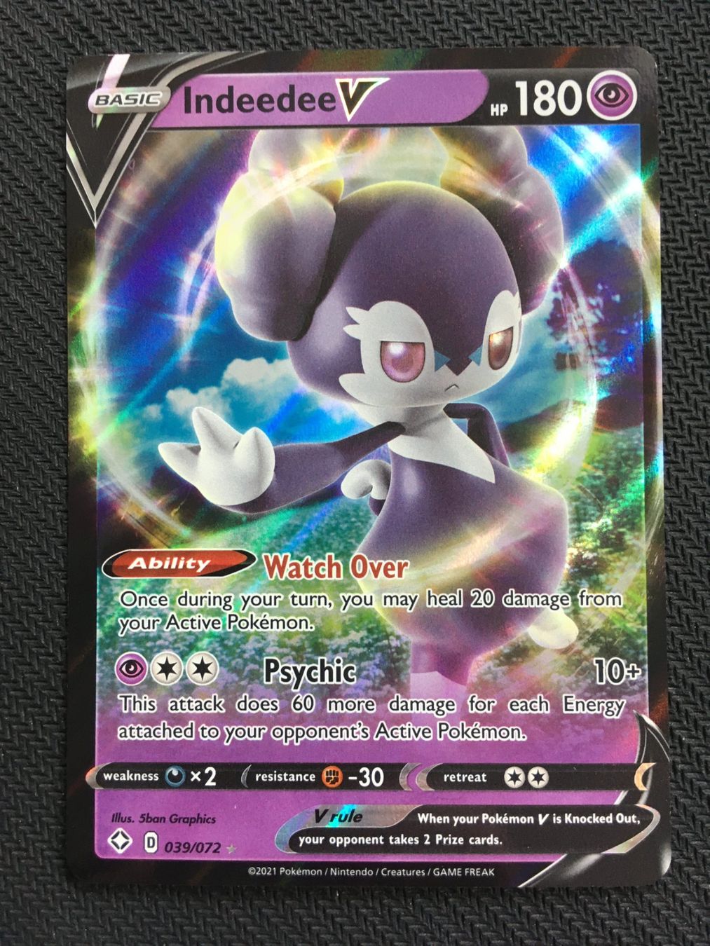 Pokémon - Indeedee V - SHF 39 - Shining Fates -EN- (Neu (gemäss ...