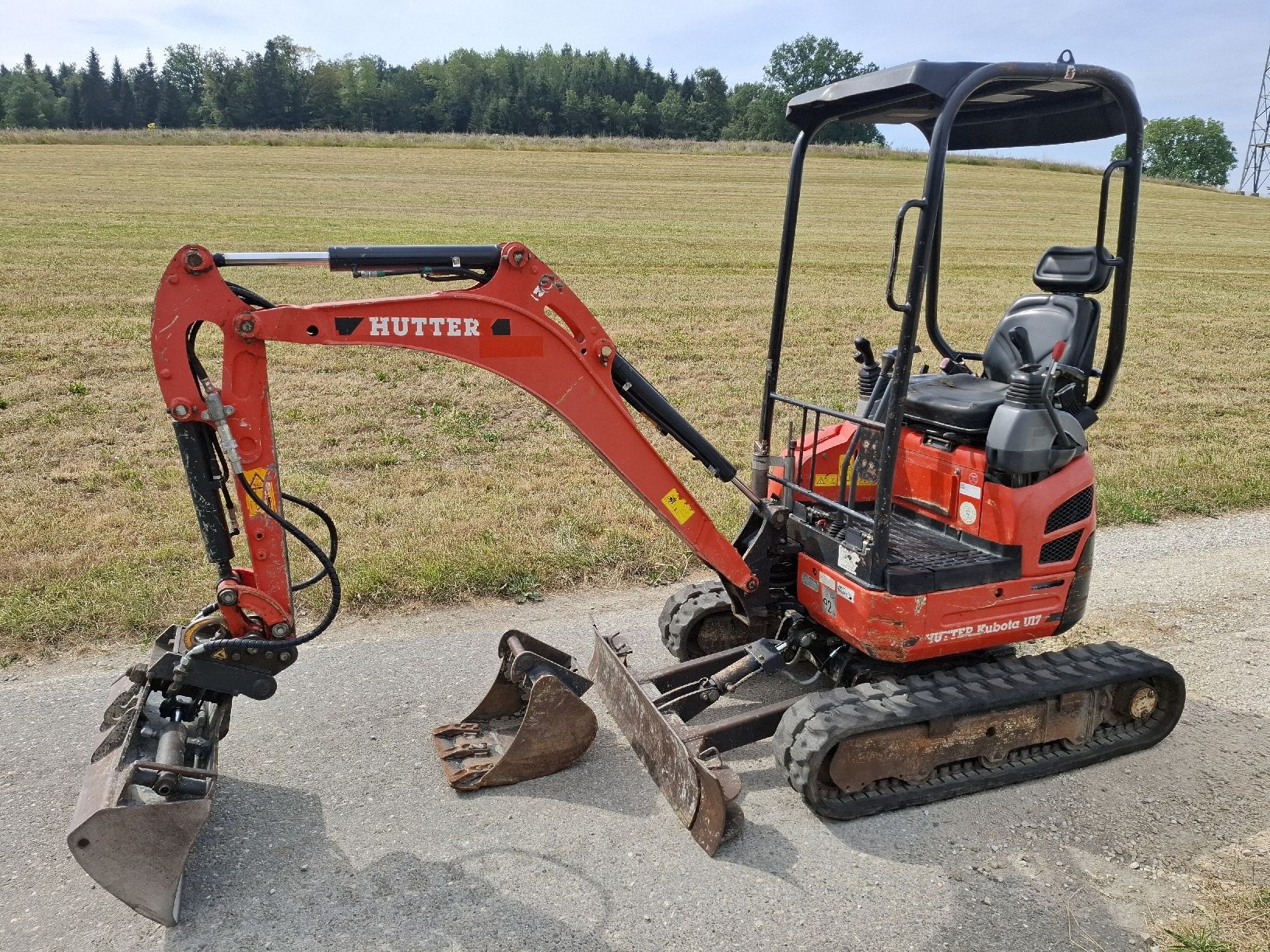 Kubota Escavatori: Hutter Kubota U 17-3  – Usato da Höchstetten venduto da Kimi17417