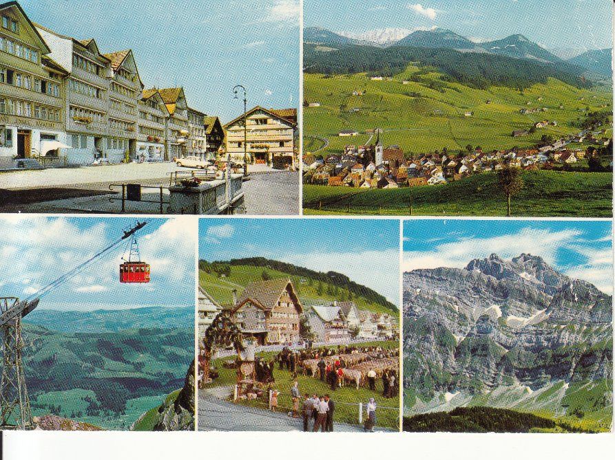 Cartoline postali: Urnäsch ca. 1970 – Usato da Bürglen TG venduto da StampGraf
