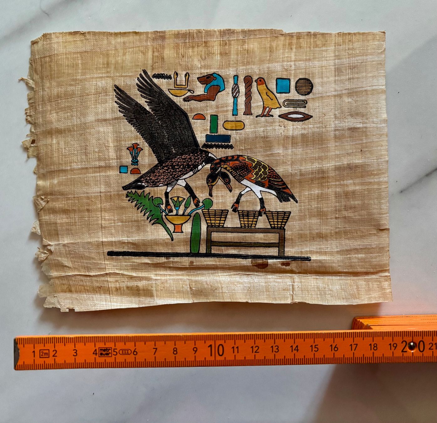 Tutte le decorazioni: Papyrus égyptien – Usato da Losone venduto da courrier 4