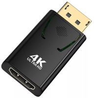 4K DP Displayport to HDMI Adapter mit Audio