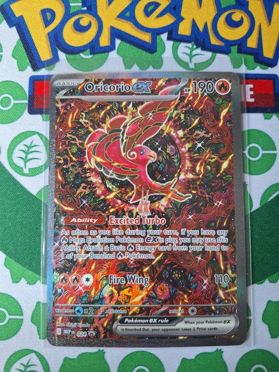 Pokemon Oricorio EX Promo MEP 024Englisch (Neu (gemäss Beschreibung ...