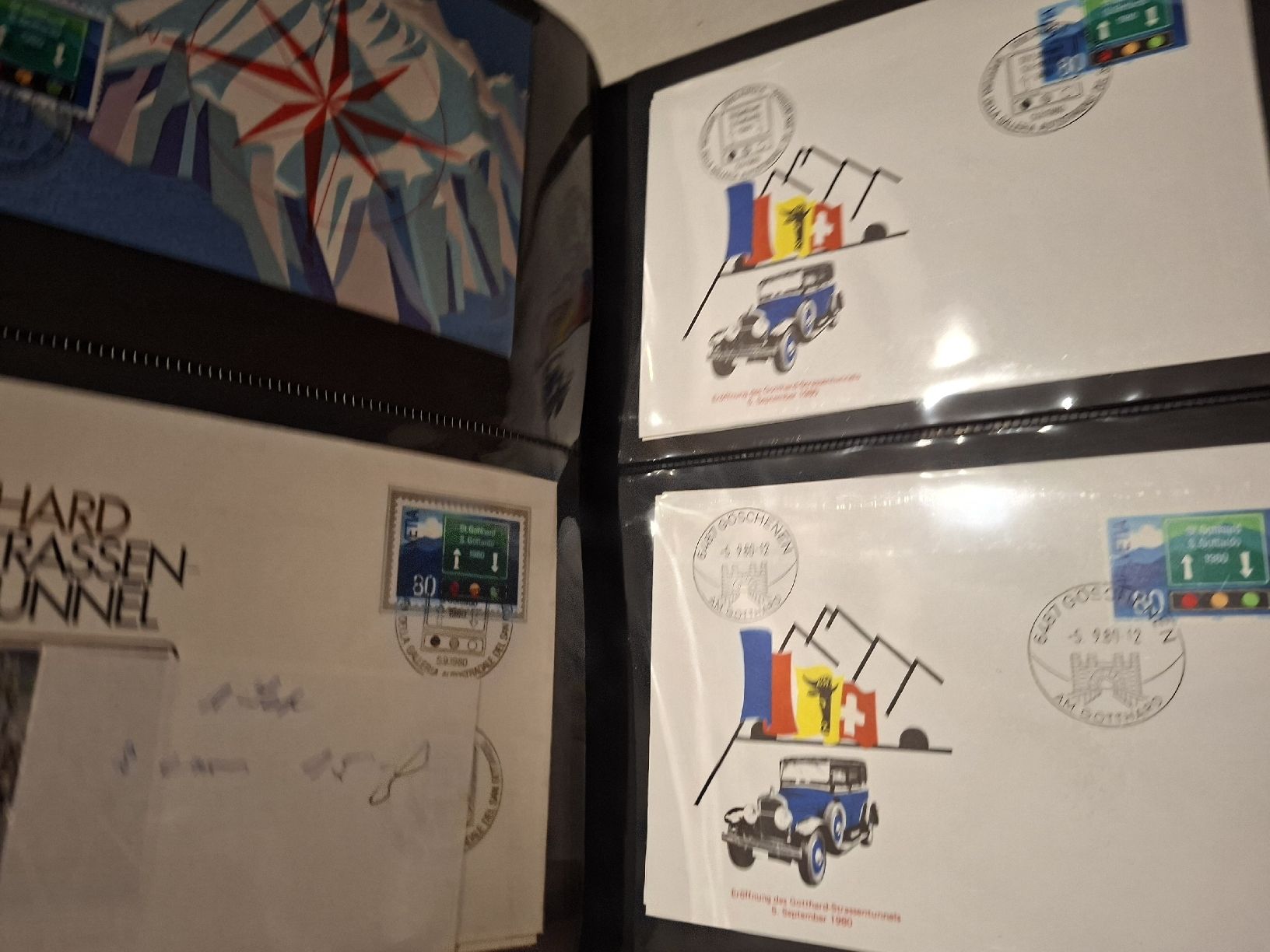 Alle Briefmarken: Dickes Album Bahnbelege  – Gebraucht aus Balgach von SIMEON27 4