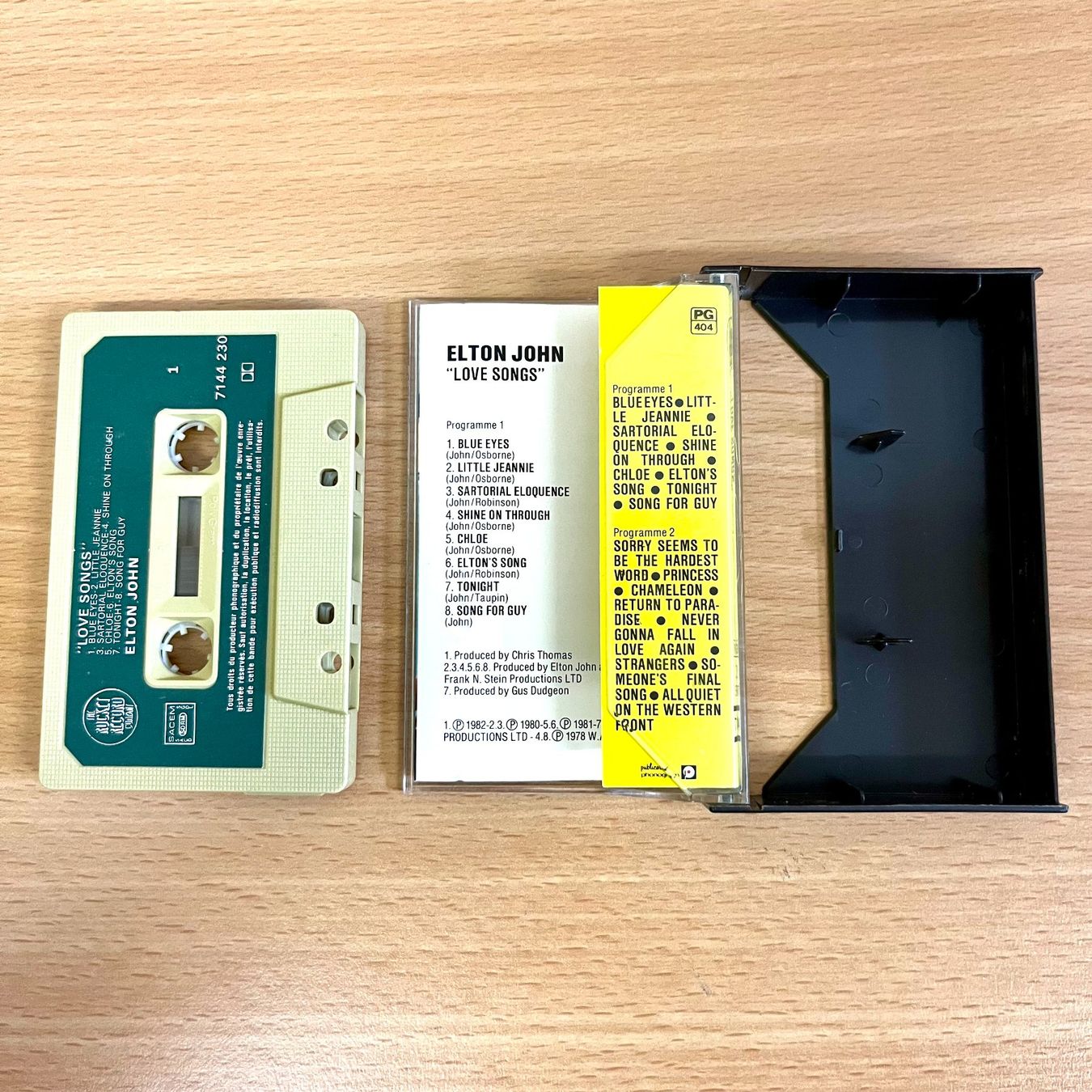 Musicassette: MC - Elton John - LOVE SONGS – Usato da Amlikon-Bissegg venduto da riestig 1