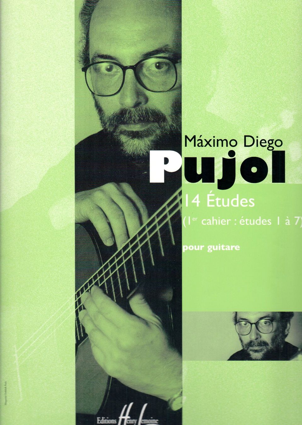 Bücher: 14 études volume 1 - MAXIMO DIEGO PUJOL – Neu (gemäss Beschreibung) aus St-Blaise von partita-ch