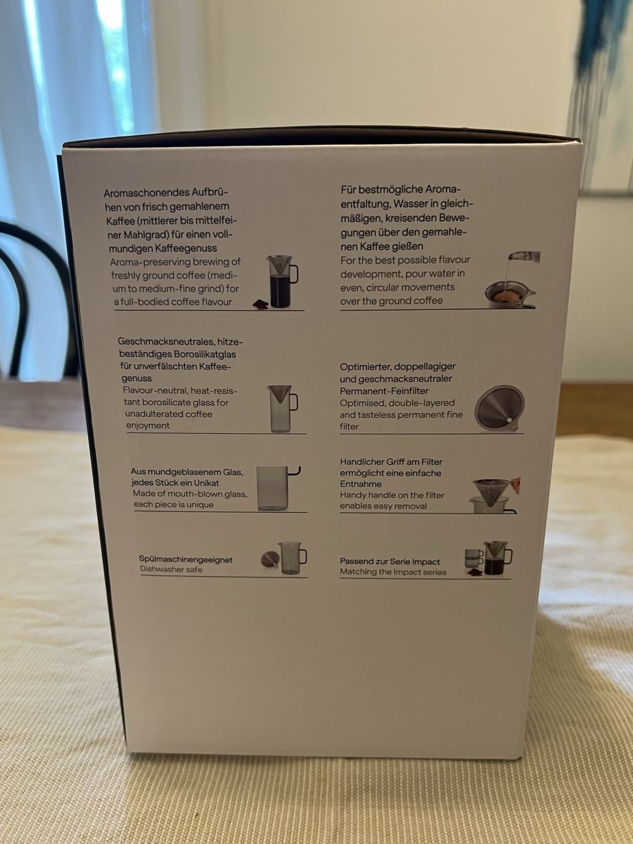 Appareils de cuisine: Brand new AdHoc Coffee Pour Over Maker  – Neuf avec emballage d'origine à Luzern par sar_78lv 5