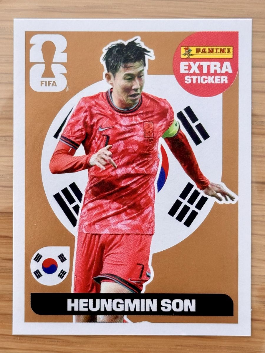 Panini Carte collezionabili: 🔥 Panini Heungmin Son - Extra Sticker Bronze – Usato da CHÂTEL-ST-DENIS venduto da Grepson