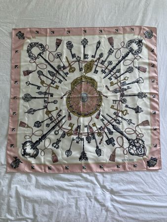Klassisches Hermès Paris Foulard ‘Les Clés’