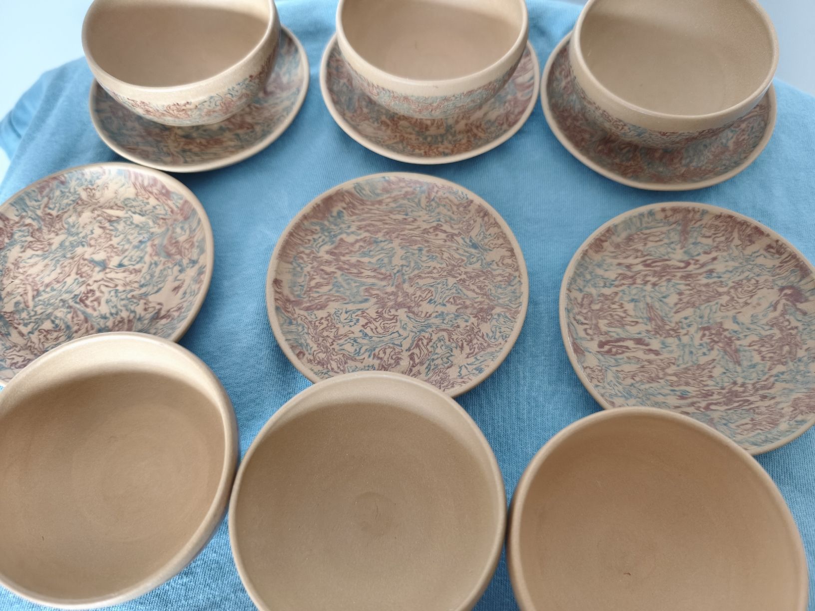 Teiere: NEW Unique Handmade Chinese Zisha magnetized Tea Set – Nuovo (secondo la descrizione) da Sursee venduto da Re.joy 3