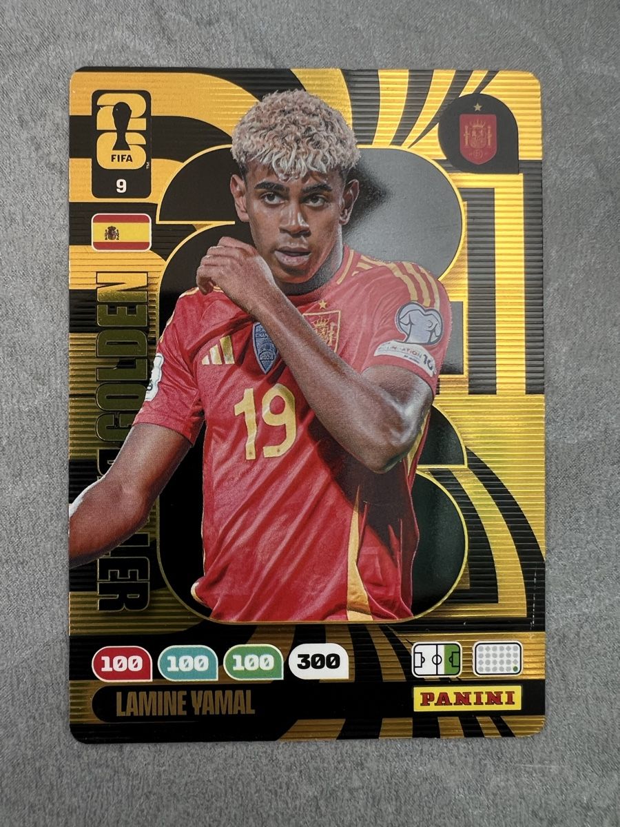 Panini Carte collezionabili: WM 26 Gold Yamal – Nuovo (secondo la descrizione) da Männedorf venduto da JaLa.