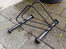 Fahrradständer auf Rollen