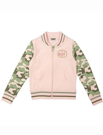 Sweatjacke rosa/grün/gold DJ Dutch Jeans, Grösse 164