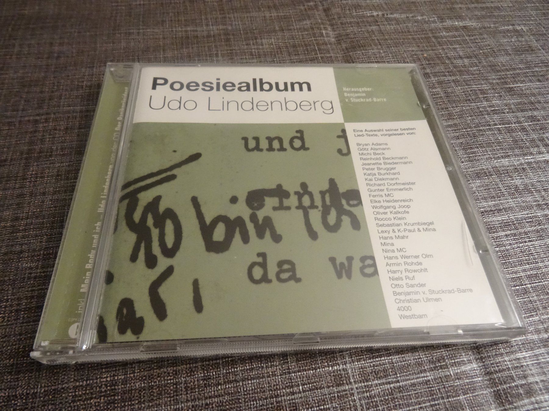CD: Udo Lindenberg - Poesiealbum CD – Usato da Olten venduto da Disc-Ausverkauf