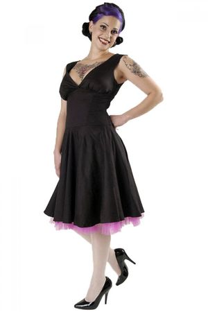 Rockabilly Pin Up Kleid Petticoat Phaze