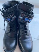 Stiefel, Stiefelette, Leder