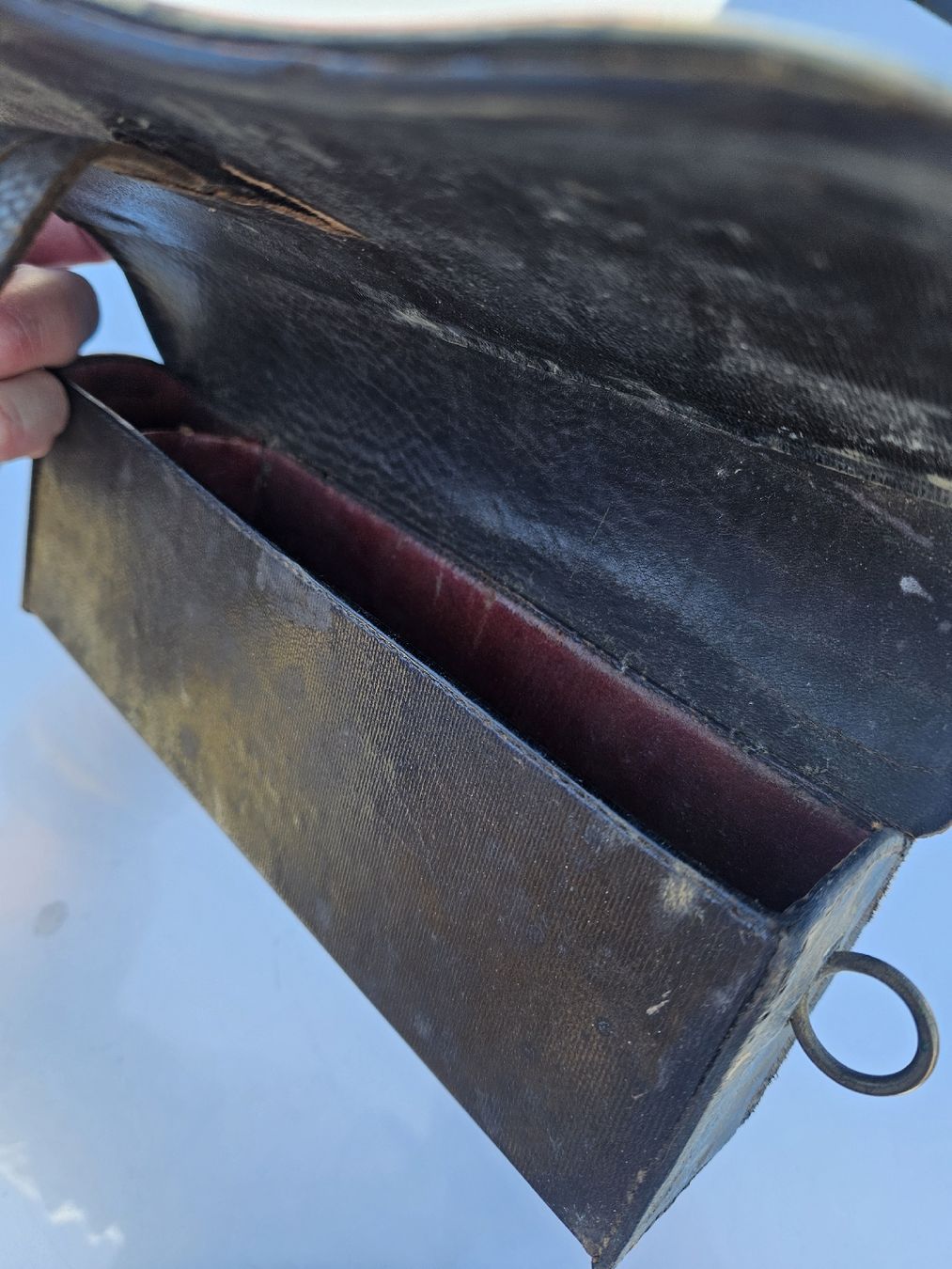 Altre raccolte & rarità: säbel tasche antik – Difettoso da Schwellbrunn venduto da Rosaroterpanter 4