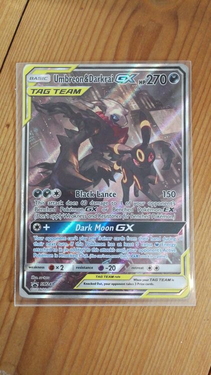 Umbreon & Darkrai GX SM241 - Pokémon Extended Artwork Display Case - Foto 13