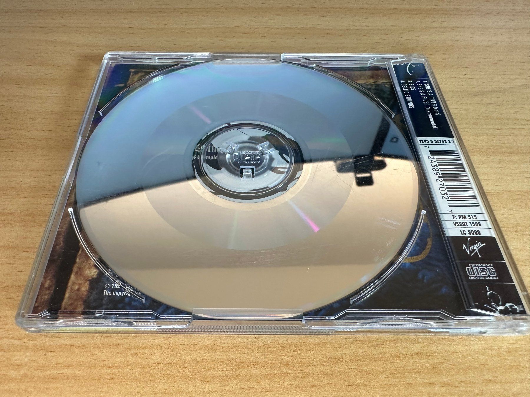 CD: Simple Minds – She's A River - Single CD – Usato da Rikon im Tösstal venduto da Alpenmutz 1