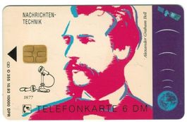 Telefonkarte Deutschland O-355 10.93 Alexander G. Bell