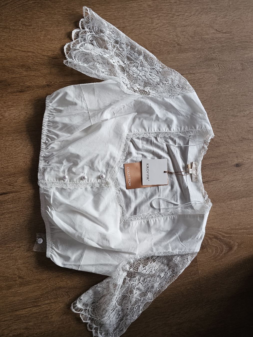 Krüger Camicette: Dirndl Bluse 42 – Nuovo e nell'imballaggio originale da Büttikon AG venduto da PAM120319 1