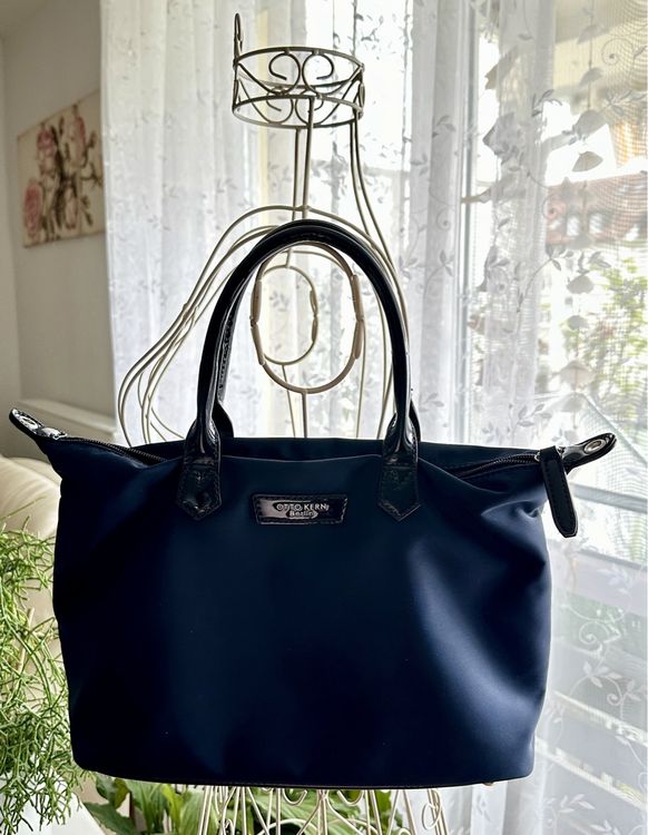 otto-kern-berlin-handtasche-shopper-nylon-in-blau-neu-gem-ss