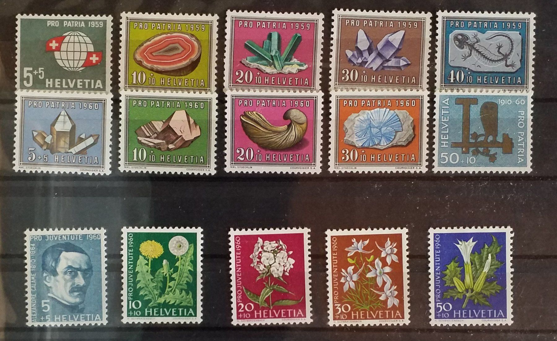 Tutti i francobolli: 1959 bis 1960  3 Sätze postfrisch – Nuovo (secondo la descrizione) da Baden venduto da Eggi