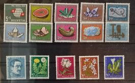 1959 bis 1960  3 Sätze postfrisch