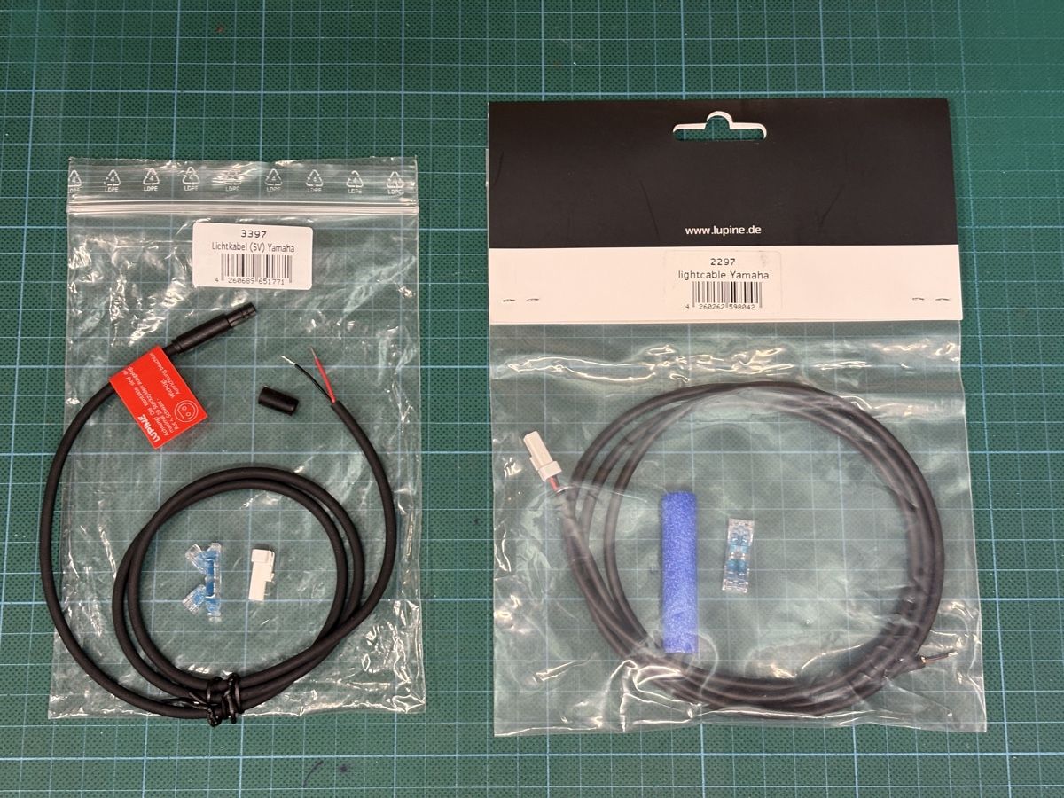 Pezzi di ricambio: Lupine Lichtkabel Yamaha Set – Usato da Wettswil venduto da Aricola 1