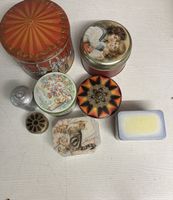 Blechdosen Verschiedene Vintage