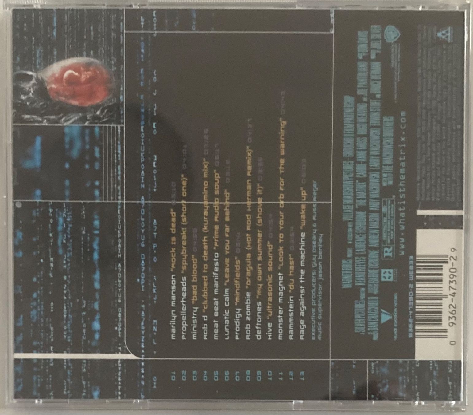 CD: MUSIQUE DE FILM - MATRIX – Usato da Poliez-Pittet venduto da Newtown-Records 1