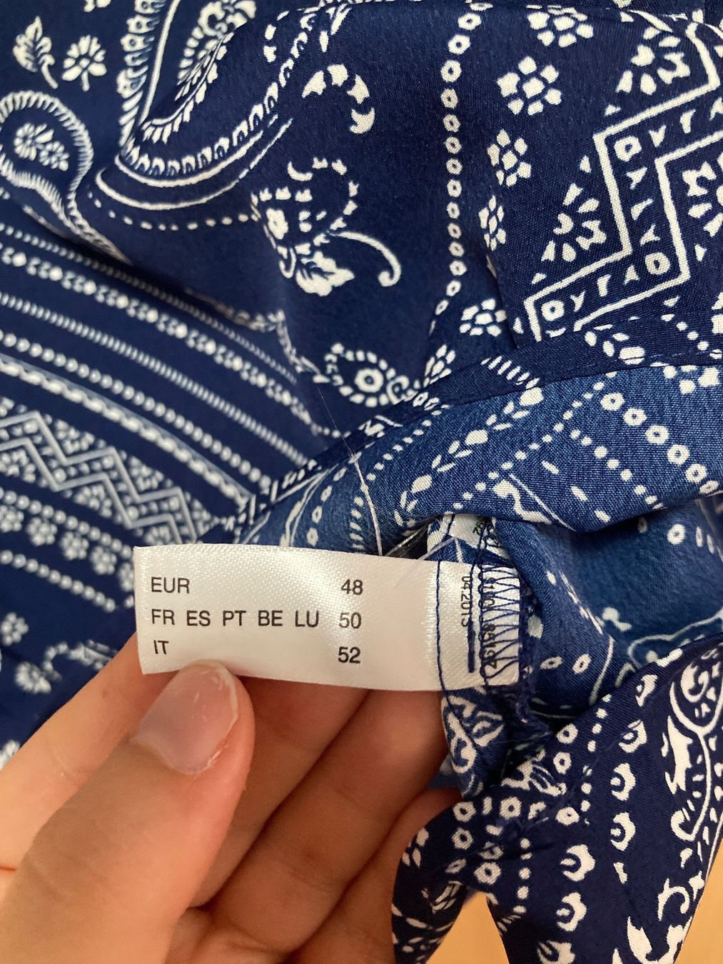 Camicette: Luftig leichte Gemusterte Bluse Gr. XXL – Nuovo (secondo la descrizione) da Thun venduto da Vans_98 2