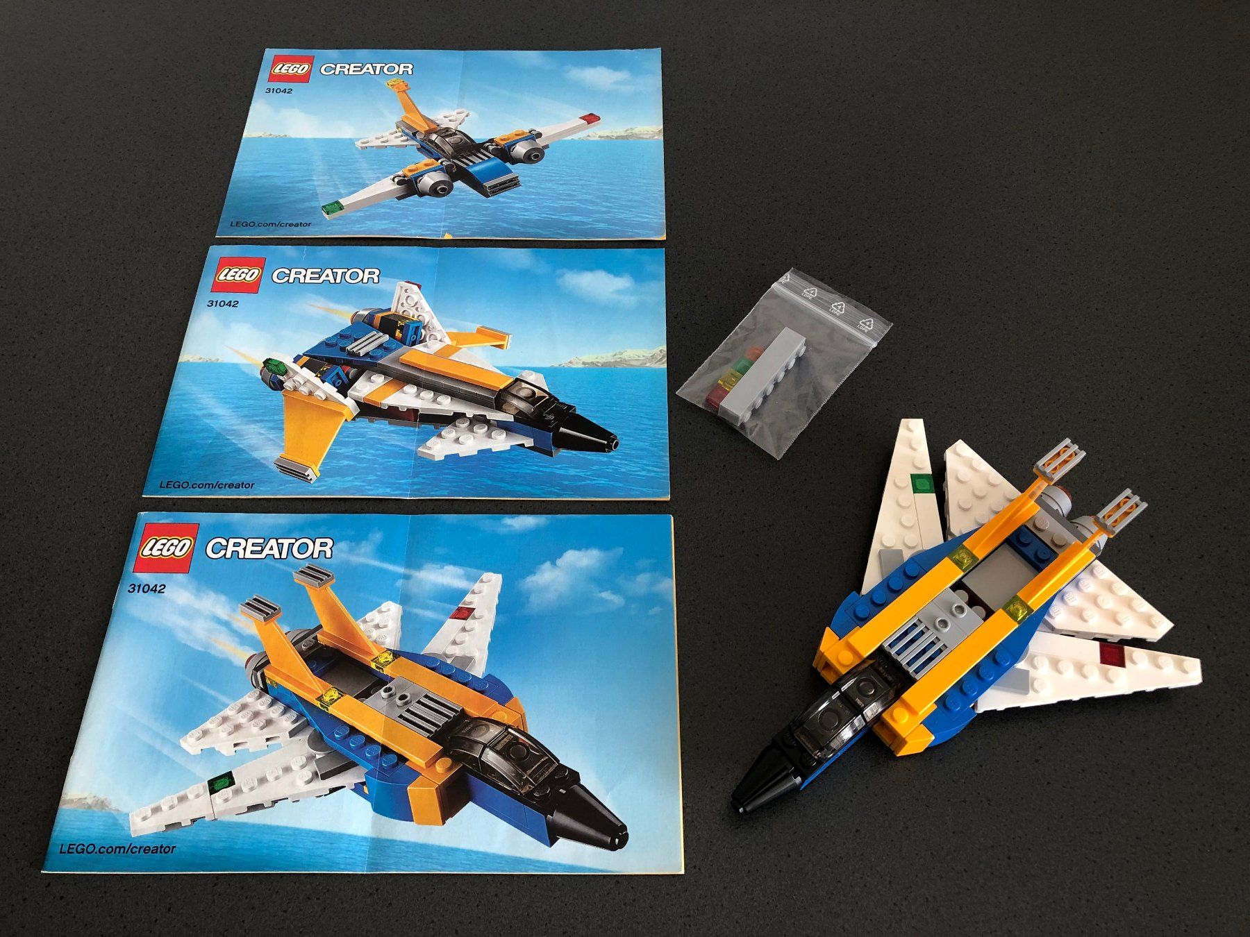 Lego Kit di costruzioni: LEGO Creator 31042 3 in 1 Düsenjet – Usato da Dübendorf venduto da Digitalxs