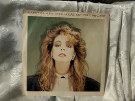 Sandra - In the Heat of the Night - 45-rpm-Schallplatte