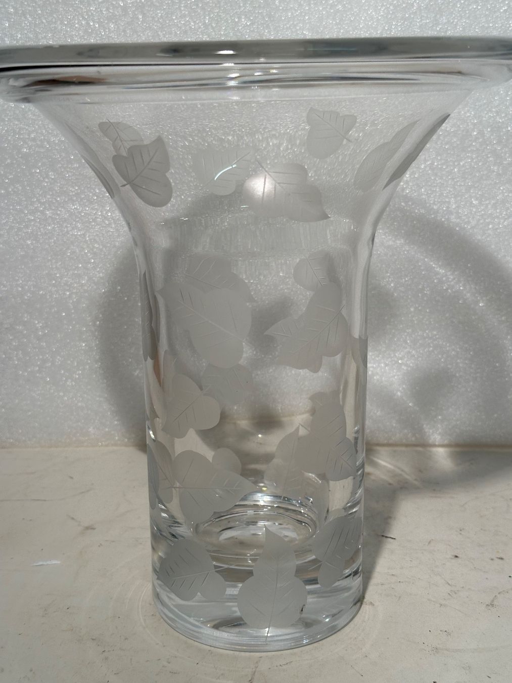 Vasi & Recipienti: Vase Léopard transparent en verre et cristal – Usato da Lausanne venduto da artnouveau04 1