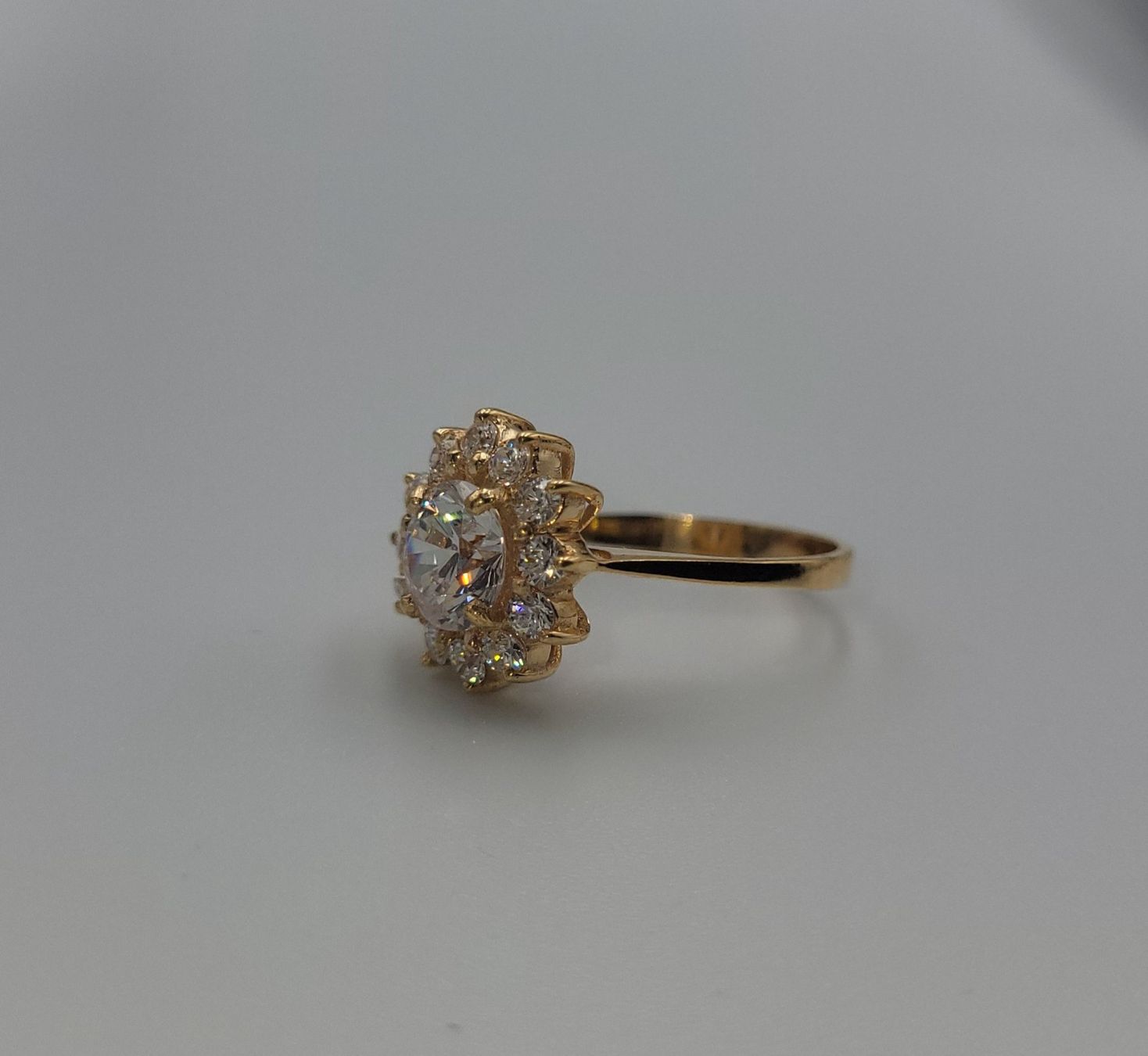 Anelli: Gold 585 Ring Mit Steine – Usato da Wald ZH venduto da Dasilver 8