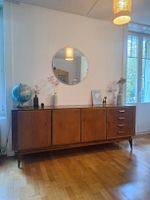 Mid Century Sideboard, massiv Holz, Vintage